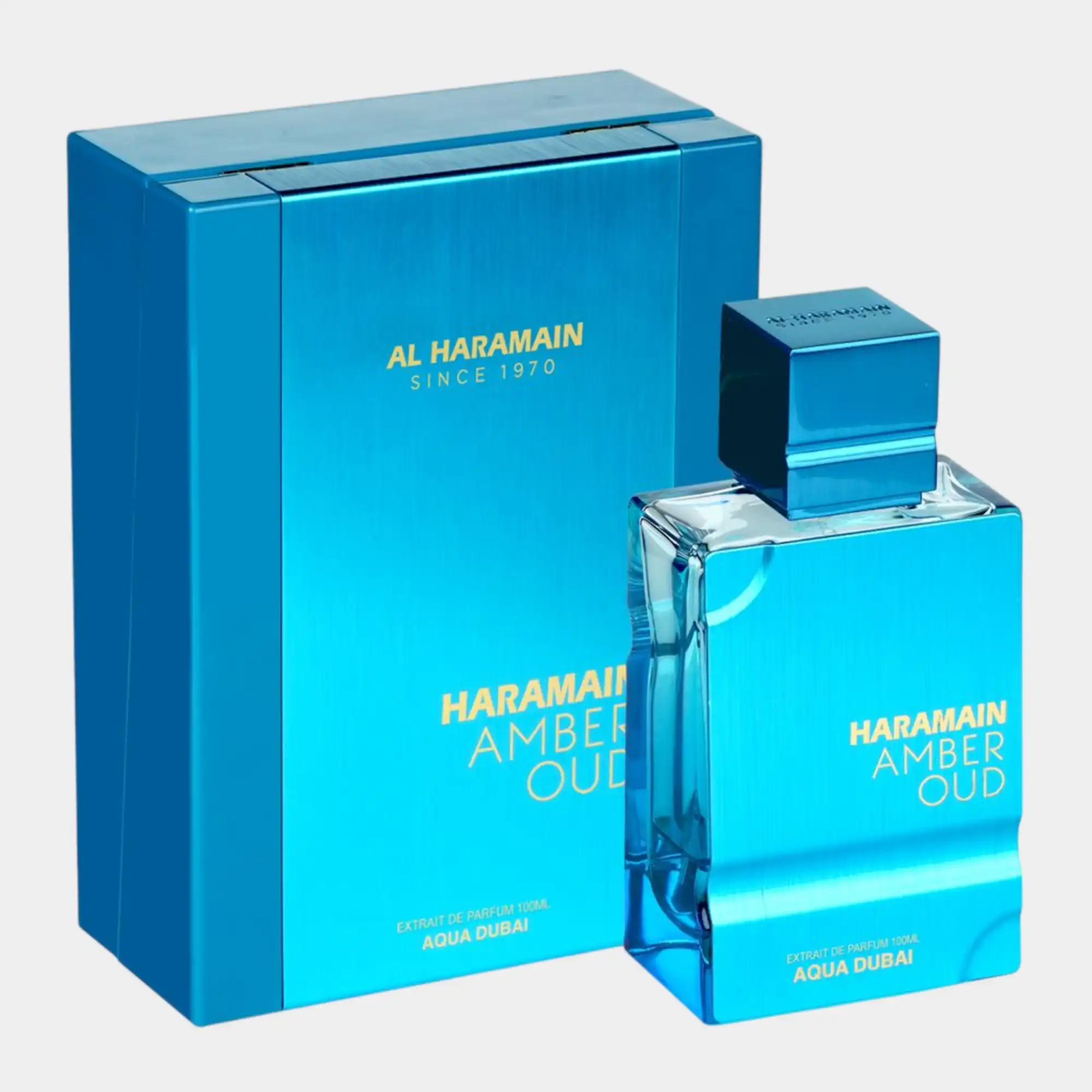 Amber Oud Aqua Dubai Perfume By Al Haramain 100ML - Image 2