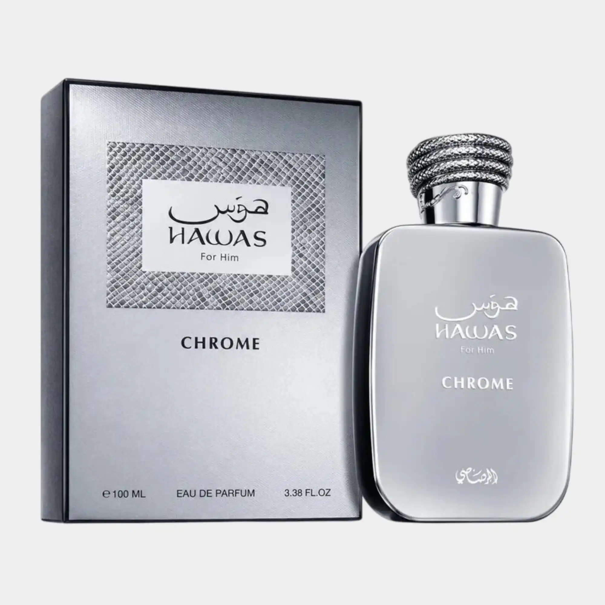 Hawas Chrome Perfume By Rasasi 100ML - Image 2
