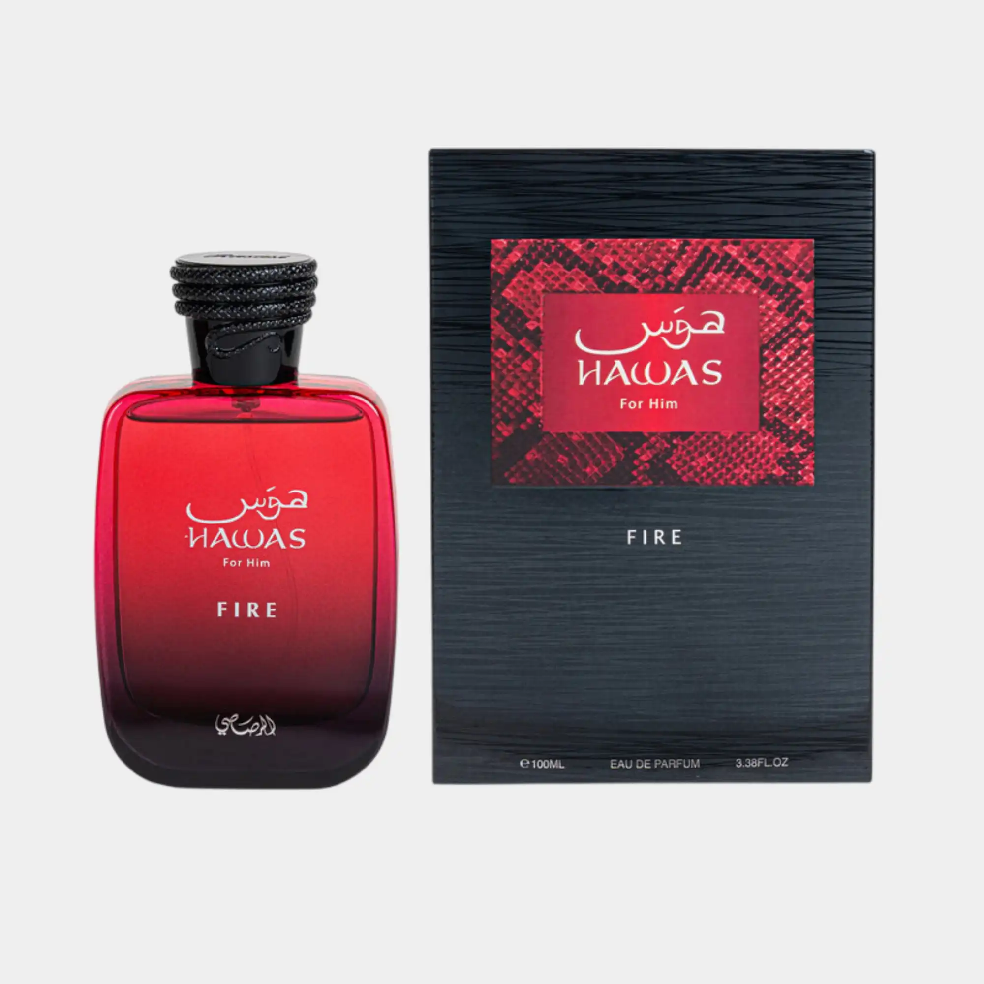 Hawas Fire Perfume By Rasasi 100ML - Image 2