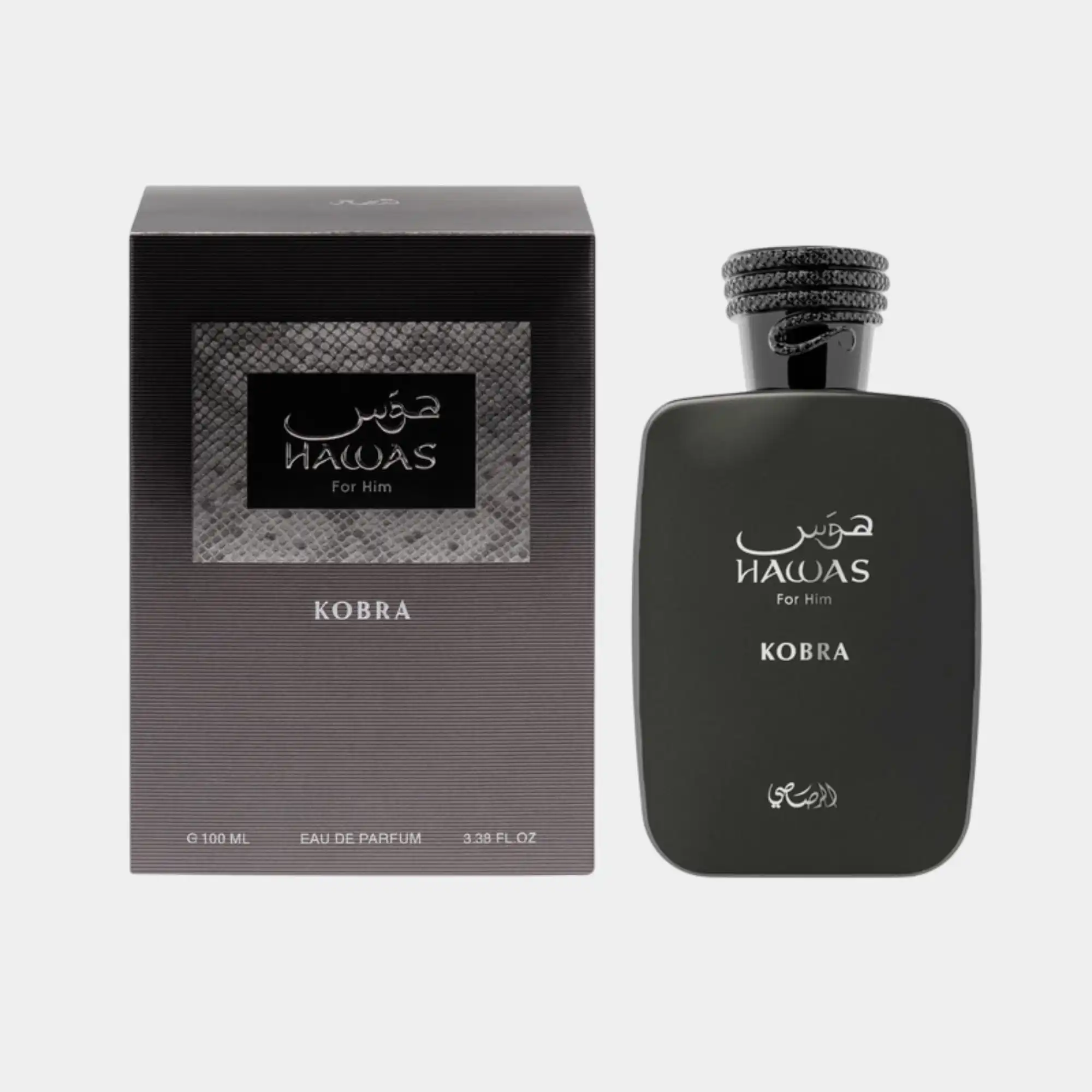 Hawas Kobra Perfume By Rasasi 100ML - Image 2
