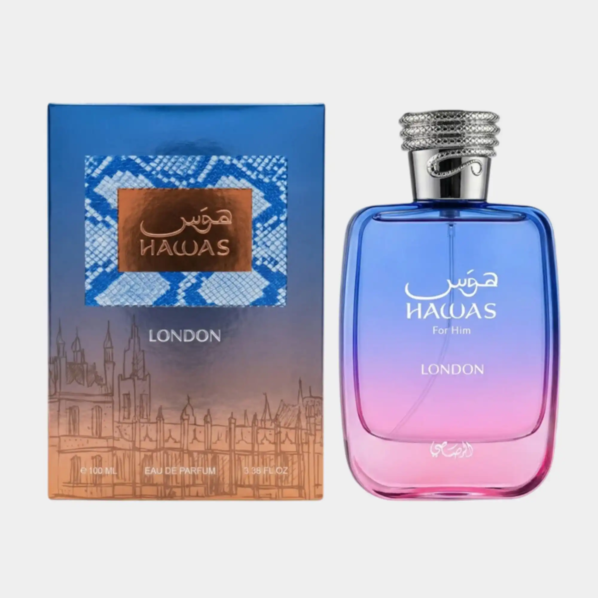 Hawas London Perfume By Rasasi 100ML - Image 2