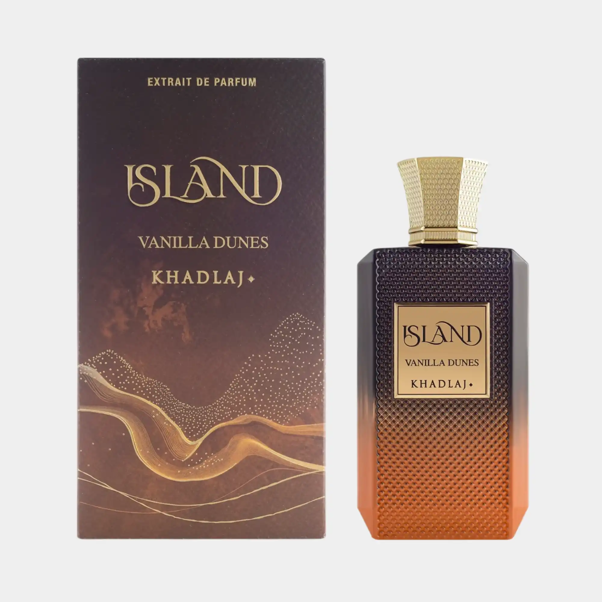 Island Vanilla Dunes Perfume By Khadlaj 100ML - Image 2