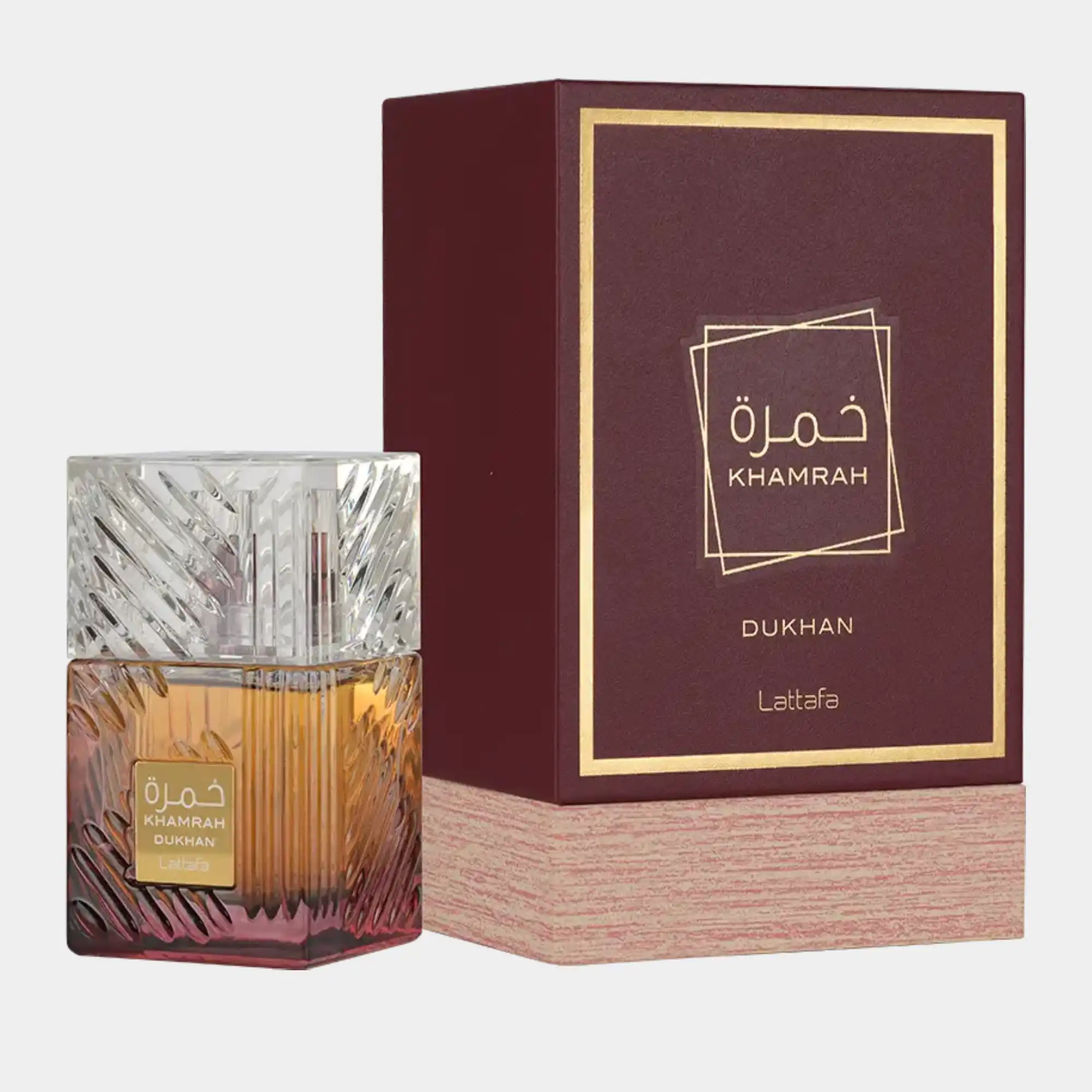 Khamrah Dukhan Perfume By Lattafa 100ML - Image 2