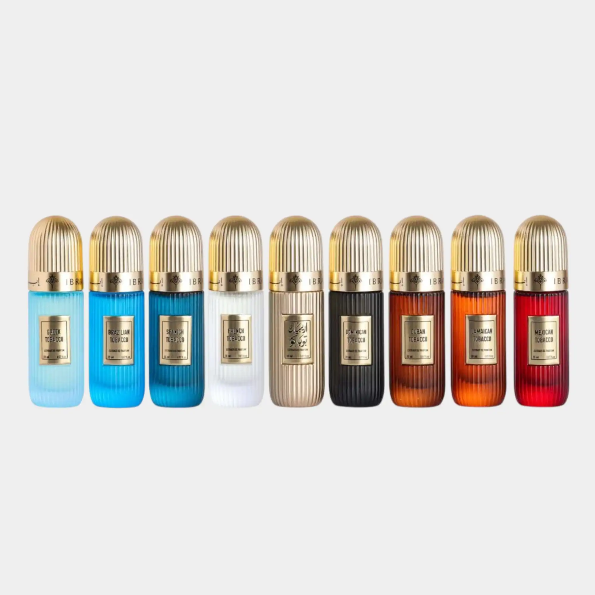 Tobacco collection Set By IBRAQ 9 x 20ML