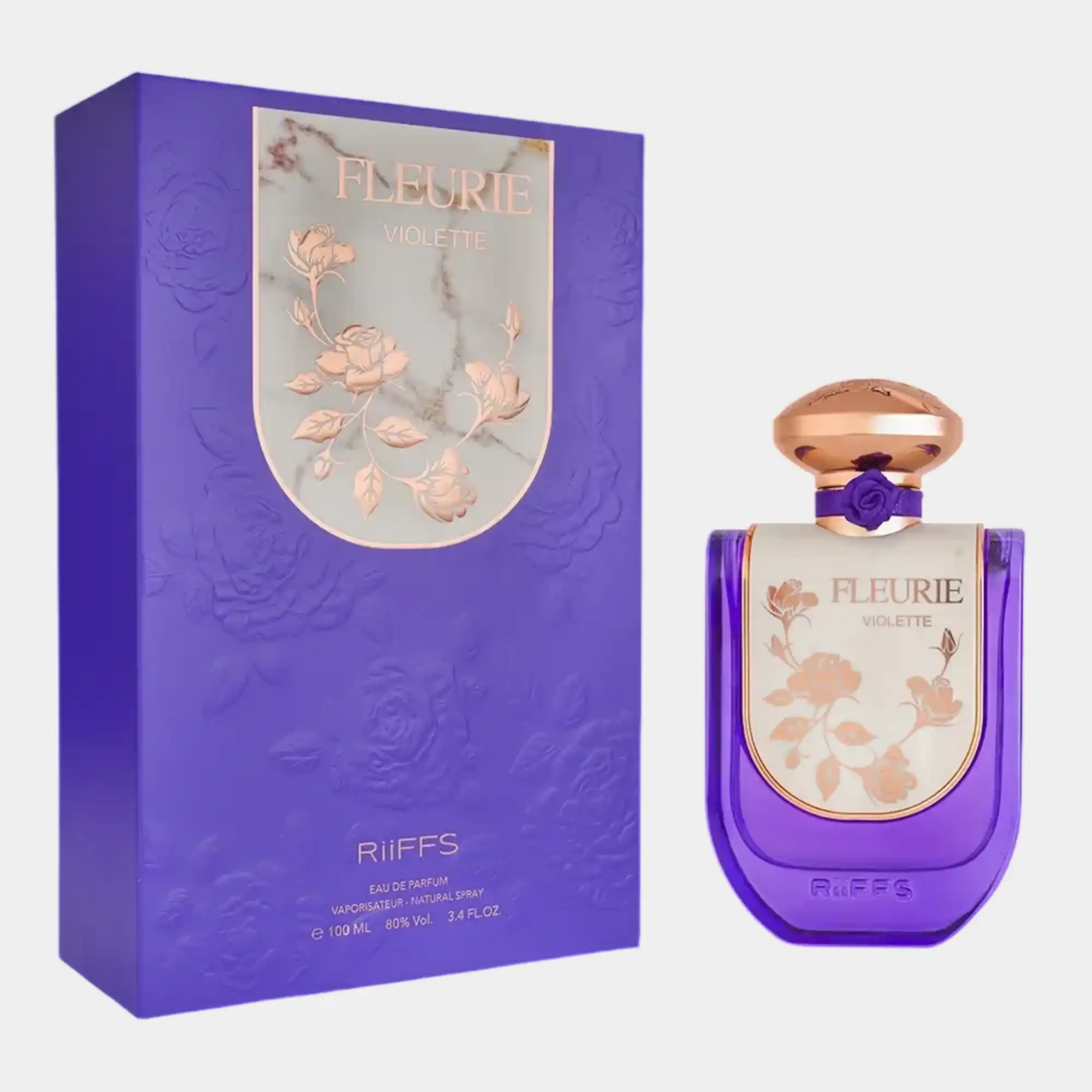 Fleurie Violette Perfume by Riiffs 100ML - Image 2