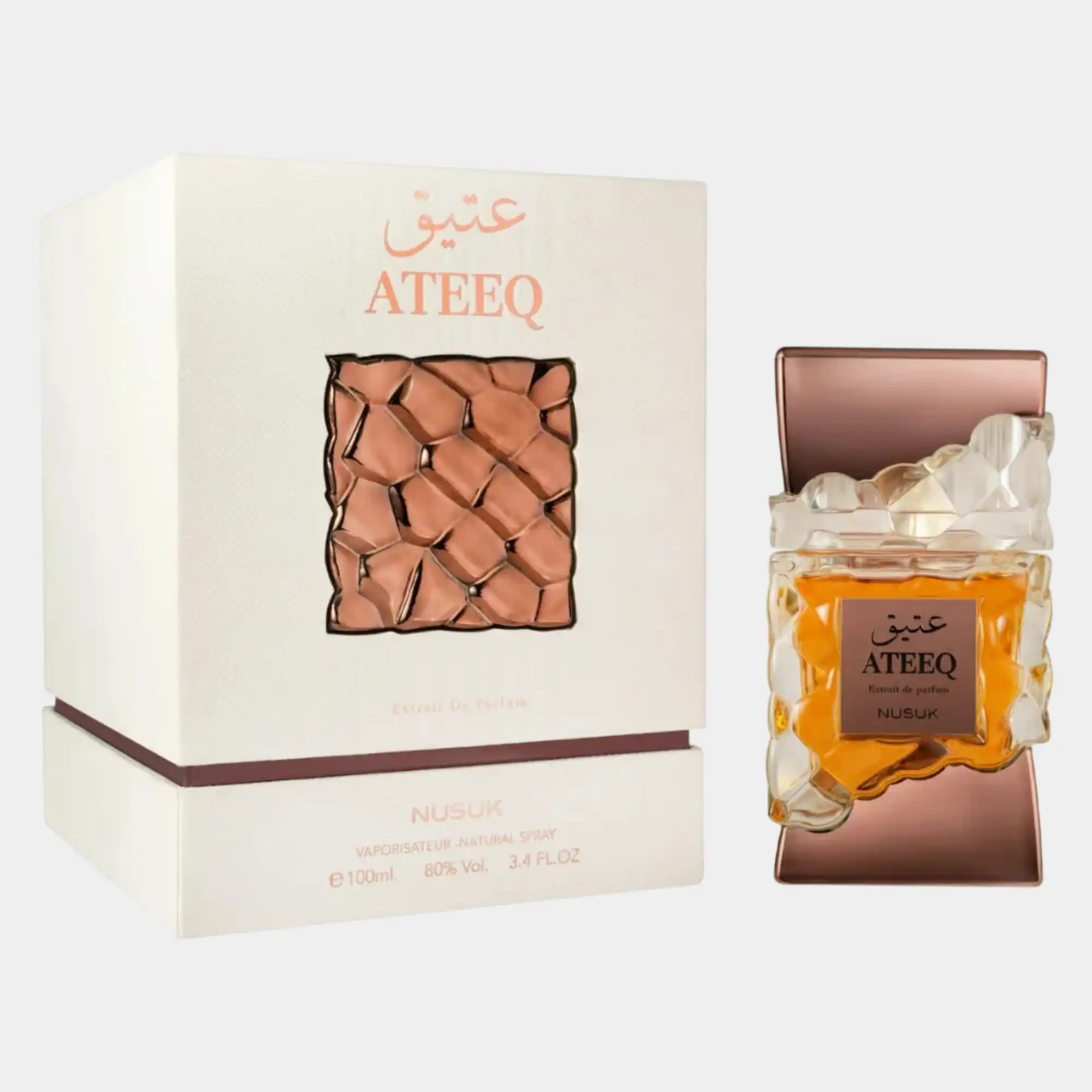 Nusuk Ateeq Perfume By Riiffs 100ML - Image 2
