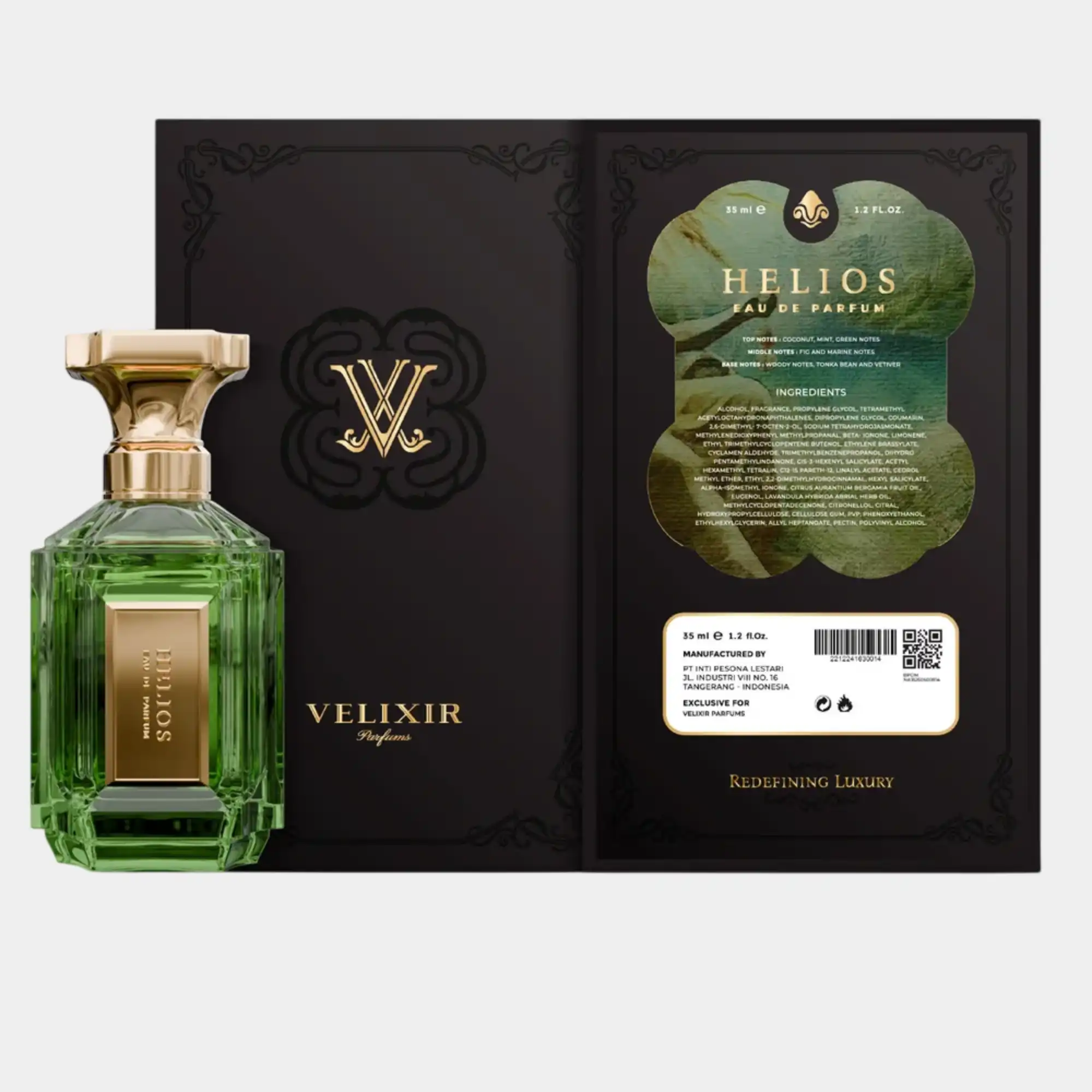 Velixir Helios 100ML EDP Unisex Perfume - Image 2